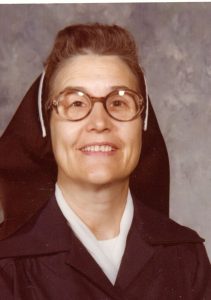Sister Bernardine Wiseman SL, 1972