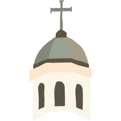 Cupola Cross-Icon