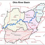 A map of the Ohio River Basin