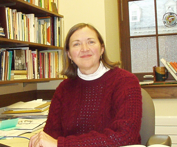 Michelle Tooley at her desk (Photo courtesy of Donna Mattingly)