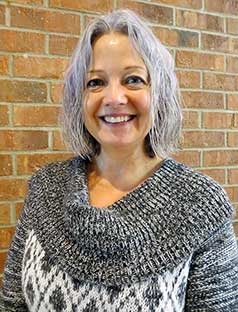 Earna Volk, Motherhouse receptionist, becomes Loretto's newest co-member.