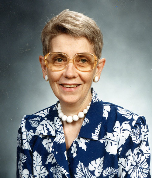 A photograph of Sister Patricia (formerly Sister Margaret Rose) Hummel SL