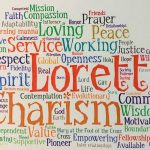 Word art consisting of different values of the Loretto Community