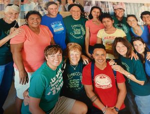 Group photo of 14 Border Trip participants