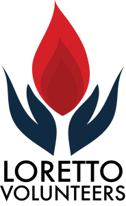 The Loretto volunteers logo