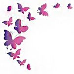 Pink and purple butterfly graphic for Interchange What is Emerging?
