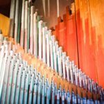 Refurbished Organ Pipes in Chapel
