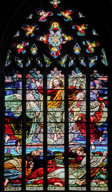 South transept window, St Mary & All Saints' church, Chesterfield