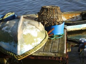Fishing Equipment at Keyhaven
