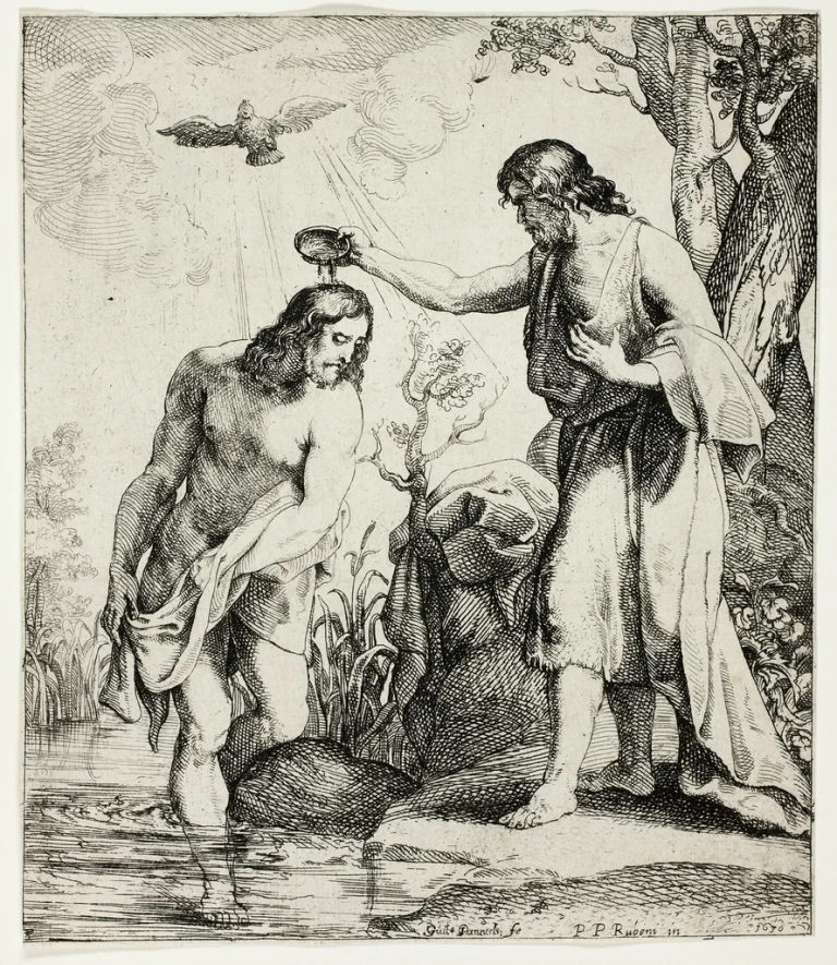 Baptism Christ Willem Panneels