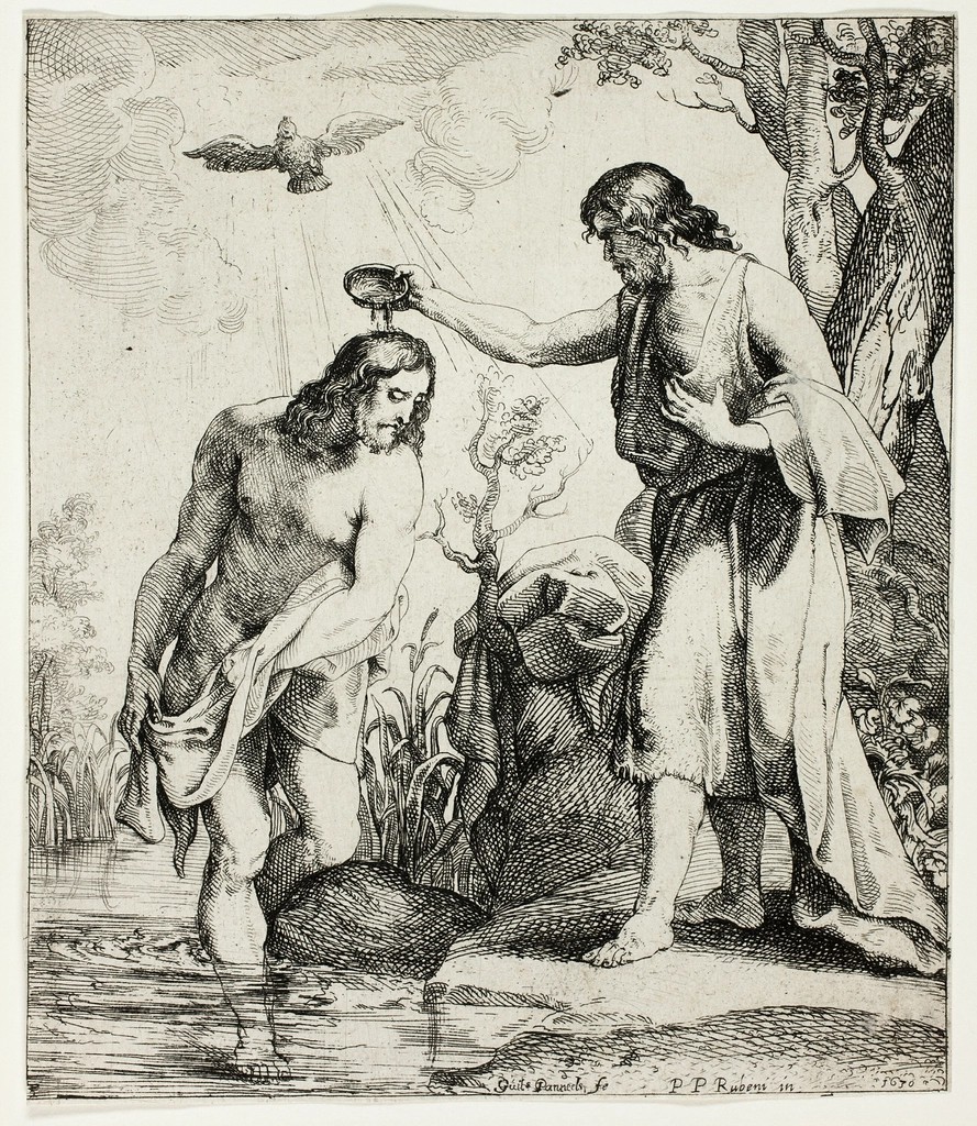 Baptism Christ Willem Panneels