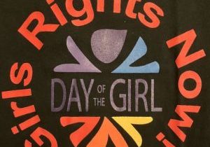 Girls Rights Now t-shirt. Photo by Beth Blissman.