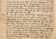An old will from the 1860s showing a reverend leaving property to enslaved persons.